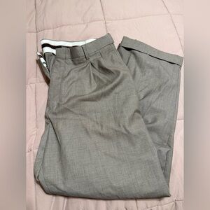 Men's Gray Haggar Dress Pants Size 42x 29